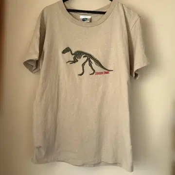 유니버설 스튜디오 재팬 쥬라기 공원 공룡 자수 T셔츠
