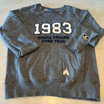 디즈니 트레이닝복 미키 그레이 LL