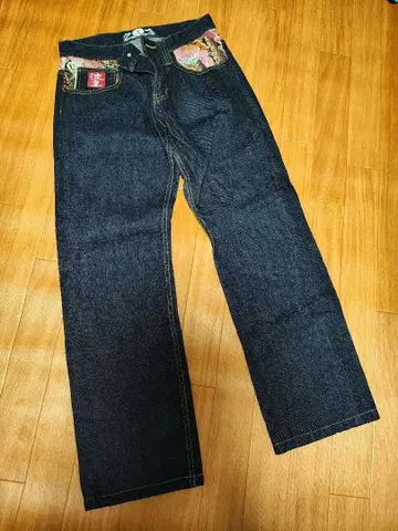 나미타츠 청바지 일본풍 패턴