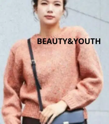 BEAUTY&YOUTH 네프얀 크루넥 니트 이에나,쉽스 계열