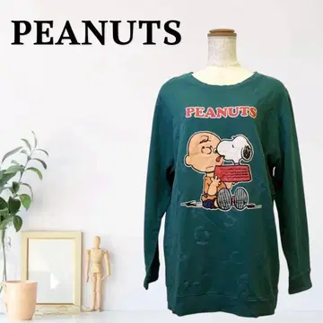 zG348 [ L ] PEANUTS 스누피 맨투맨 긴팔