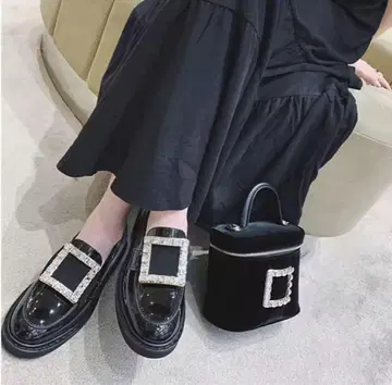 비쥬 로퍼 로제 23.5cm 상당