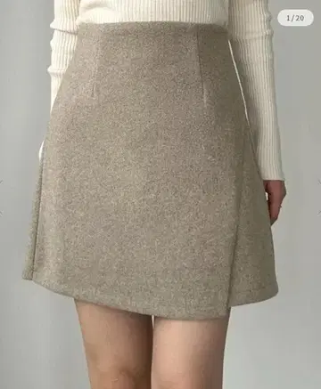 멜톤 랩 스타일 미니 스커트 (인팬츠 포함) L 사이즈