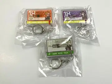 에이트리 카세트 테이프 키링 아쿠타 키로쿠 사쿠지로