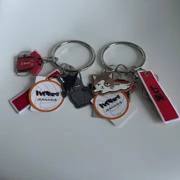 하이큐!! JEANASIS 참 포함 스마트폰 링 스트랩 쿠로오 켄마