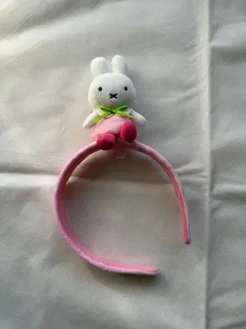 미피 봉제 인형 포함 머리띠