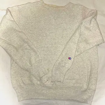 [레어템] 챔피온 프리미엄 위브 맨투맨 블랙 단일 택 양V 4본침