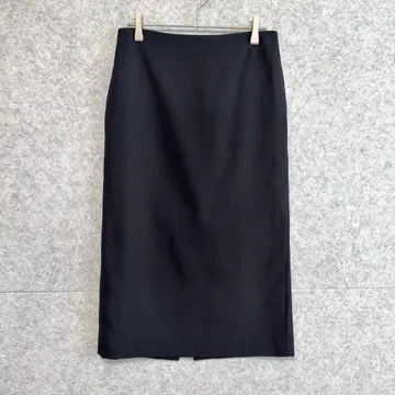 일본제 [플라주] 깔끔함 미디 기장 깊은 슬릿 타이트 스커트 (36)