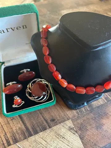 목걸이 브로치 커프스