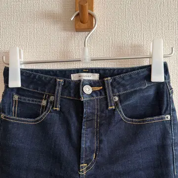 MOUSSY WF Rebirth SKINNY 데님 스키니 원 워시