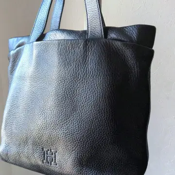 히로후 HIROFU 토트백 가죽 주름 큰 포켓