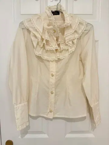 앨리스와 해적들 스탠딩 칼라 블라우스