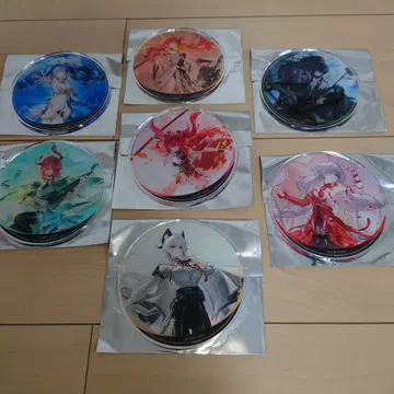 명조 x Gratte 아크릴 코스터 7종 세트