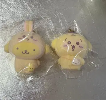 치이카와 산리오 시크릿 마스코트 플로키 참 토끼 폼폼푸딩