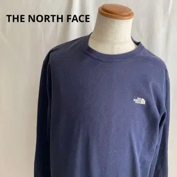 THE NORTH FACE 네이비 긴팔 맨투맨