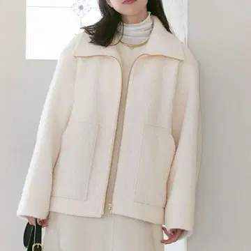 24AW 택 포함 미사용 23구 SLOW 루프니들 보아 블루종 32