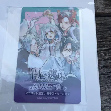 Switch판 어둠색의 마주 애니메이트 한정판 책자 포함 카드