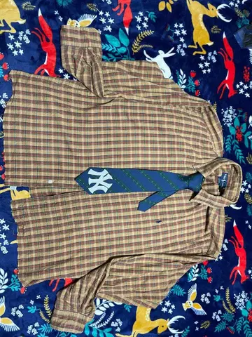 넥타이 NY 로고 Cityboy 짧은 기장 해외 양키스