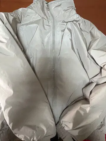 BONBON 플리스 다운 나일론 자켓 블루종 점퍼