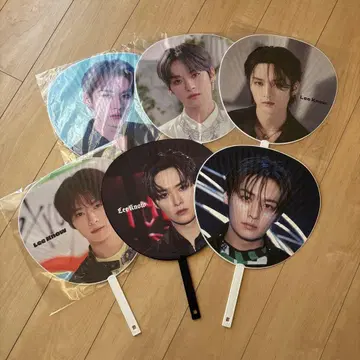 리노 부채 세트 6개 StrayKids 스키즈 굿즈
