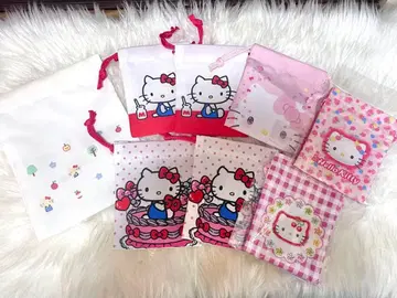 헬로키티 8종 세트 복조리 파우치