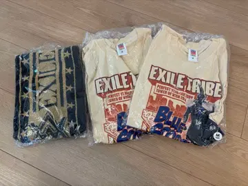 EXILE TRIBE T셔츠 2장 타월 세트