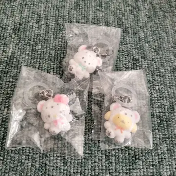 산리오 메지루시 액세서리 복슬복슬 스노우