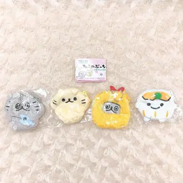 고양이 부쨩의 미니 백팩 키링 전 4종 풀 컴프