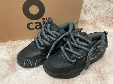 Ocai 블랙 스니커즈 26CM