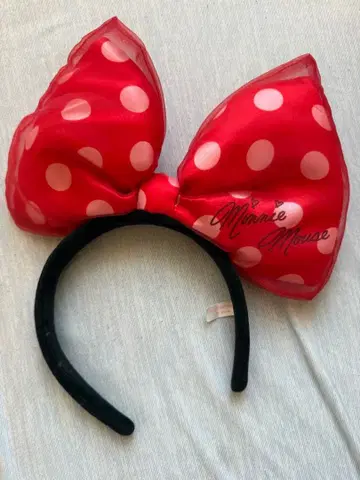 미니 마우스 도트 머리띠