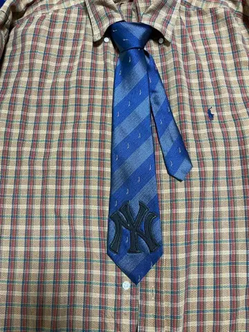 넥타이 NY 로고 Cityboy 짧은 기장 해외 양키스