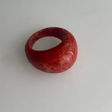 코랄 빈티지 반지