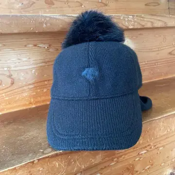 데상트 골프 귀마개 캡 가을/겨울