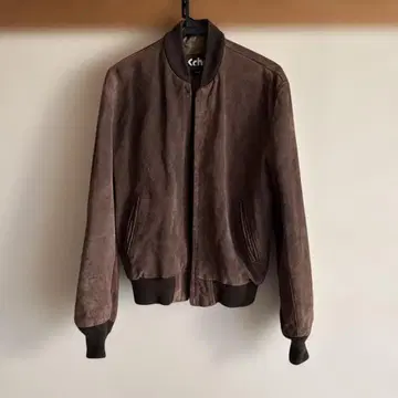 schott 스웨이드 블루종