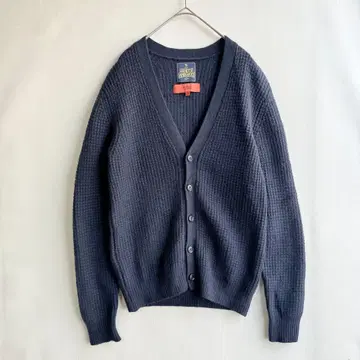 어반 리서치 ROSSO 해밀턴 램스울 가디건 M 네이비