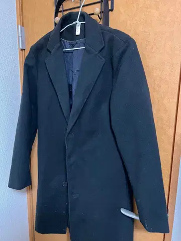 블랙 XL 체스터 코트