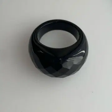 내추럴 스톤 블랙 반지
