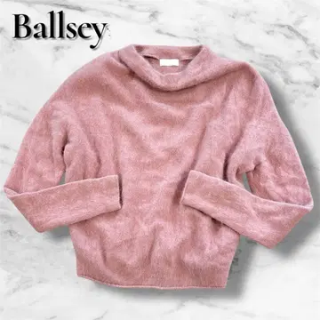 Ballsey 울 니트 상의 긴팔 포근포근