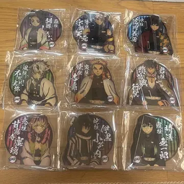 귀멸의 칼날 주합회의 나비저택편 아크릴 스탠드 컴플리트 세트