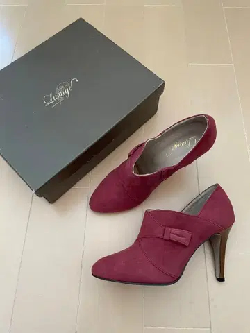 새상품 오데뜨 앤 오딜 부티 핑크 유나이티드 애로우즈 24cm