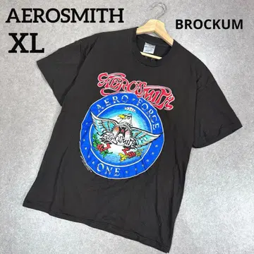 레어 당시 빈티지 AEROSMITH 밴드 투어 T셔츠 USA제