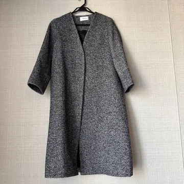 FRAY I.D MIX 컬러 롱 코트