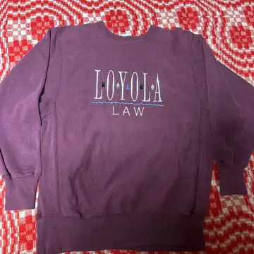 90s 리버스 위브 버건디 크림슨