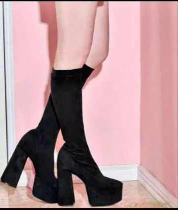 미셸 마카롱 롱 부츠