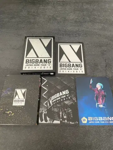 BIGBANG JAPAN DOME TOUR 'X' DVD 세트