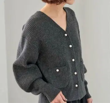 Spick & Span 펄 니트 가디건