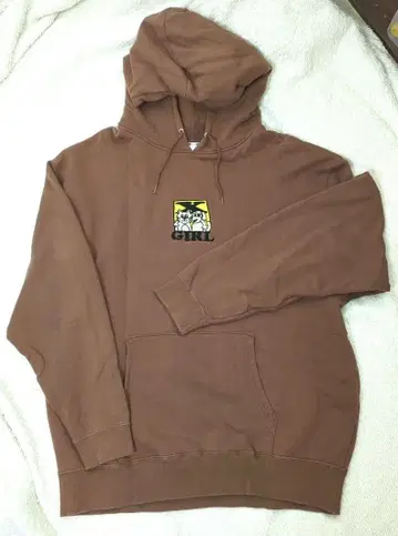 X-girl 후드티 풀오버 여성용 XL 오버 사이즈