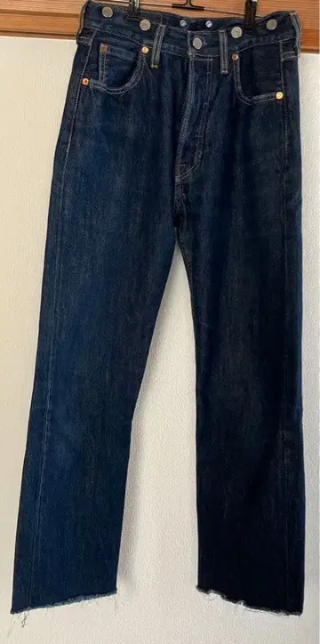 LEVI'S 501 스트레이트 데님 다크 블루