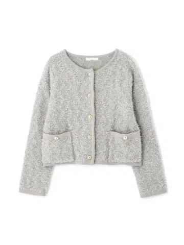 프로포션 팬시얀 니트 가디건