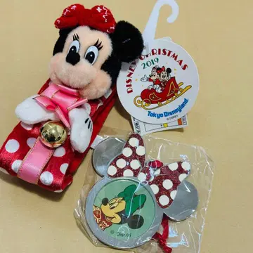 새상품 미니 봉제 인형 리스트 밴드 2019 크리스마스 오너먼트